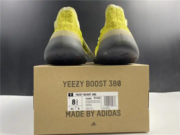 1:1 HYPE ADIDAS YEEZY BOOST 380 HYLTE GLOW FZ4990 0127