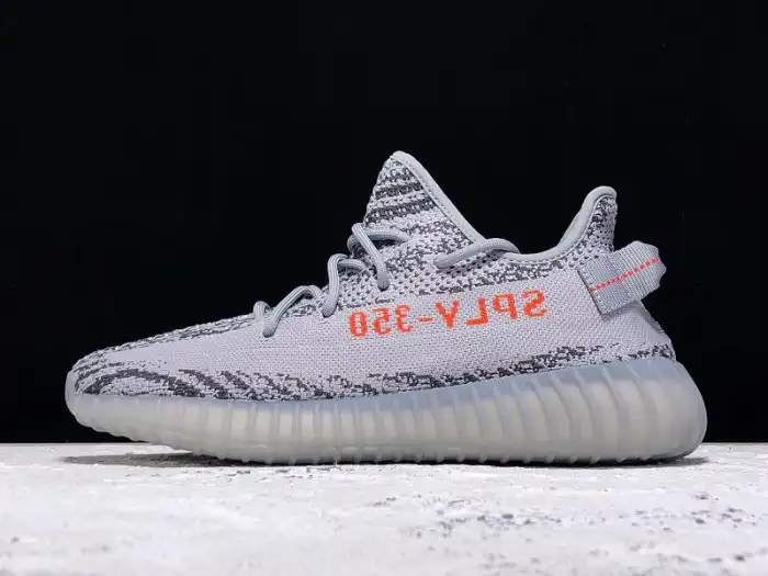 HYPE Adidas Yeezy Boost 350 V2 Beluga 2.0 Grey Bold Orange AH2203 0127