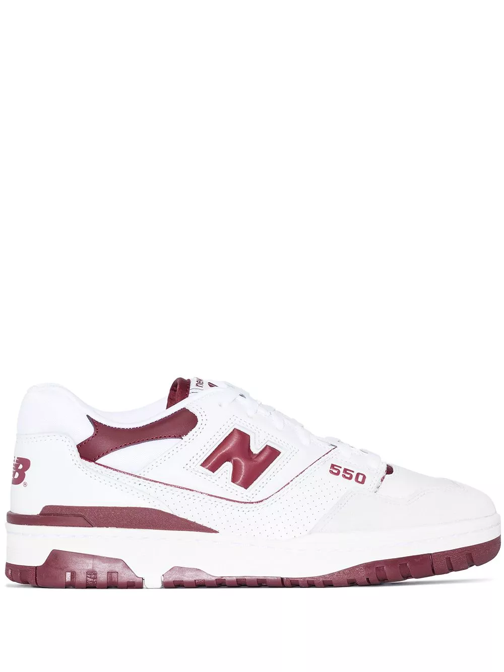 Replica HYPE New Balance 550 "Burgundy" low-top sneakers  0113