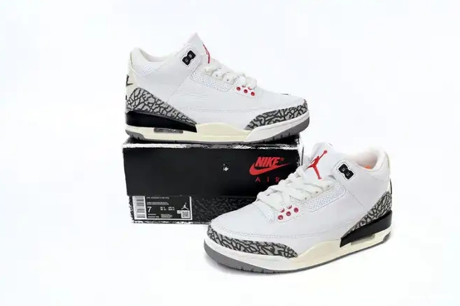 Cheap reps HYPE Retro DN3707-100 3 Reimagined Jordan White Cement 0216