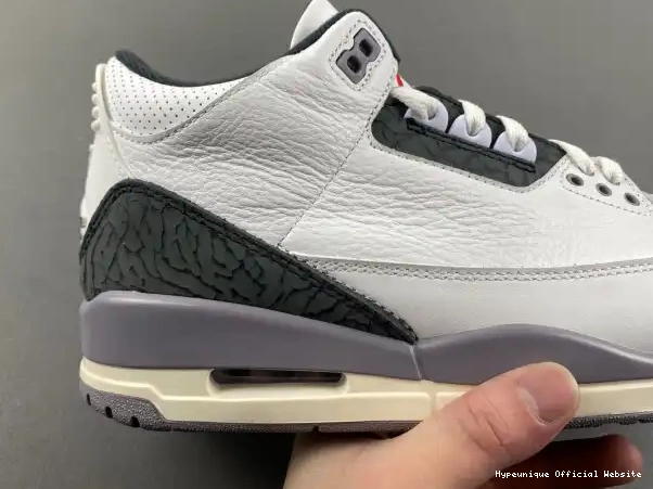 Best reps HYPE Air Grey Cement Jordan 3 CT8532-106 0213