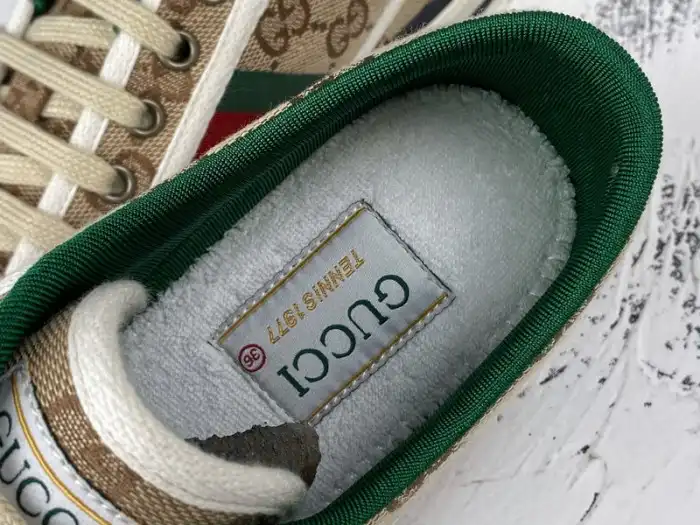 1:1 HYPE GG GUCC Tennis 1977 sneaker 606111 HVK20 9766 0202