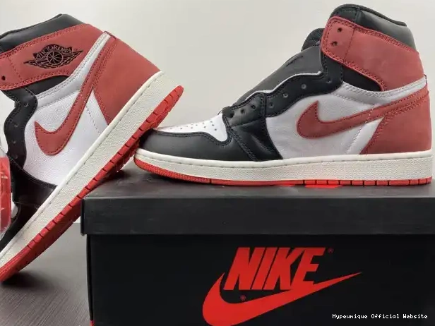 1:1 HYPE Retro 'Track Air High Red' 555088-112 1 OG Jordan 0222