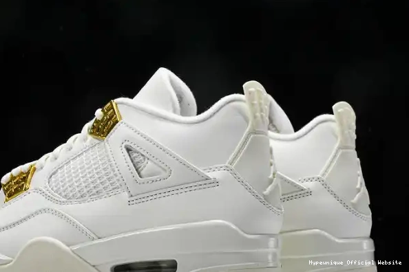 Best reps HYPE AQ9129-170 Jordan 4 Gold Metallic Retro 0212