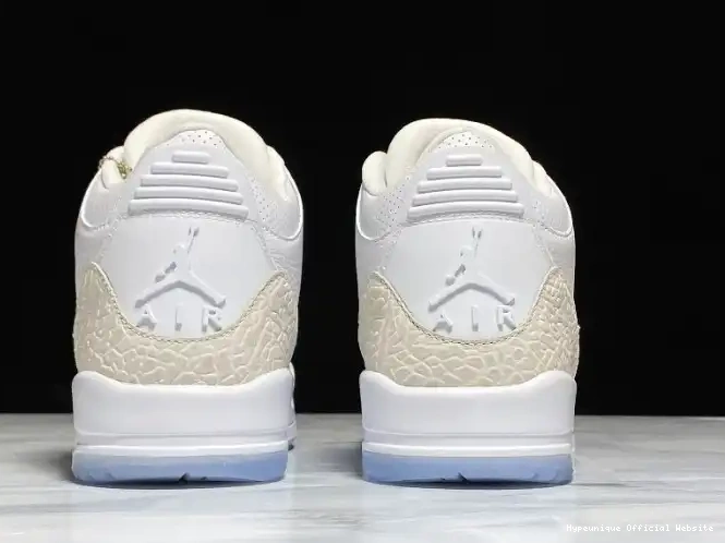 Reps HYPE 136064-111 Retro Jordan White 3 Air Triple 0216