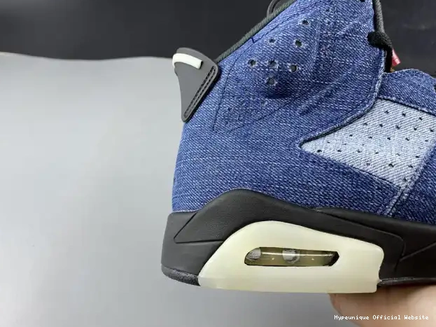 1:1 HYPE Denim Washed Jordan CT5350-401 Air 6 0222