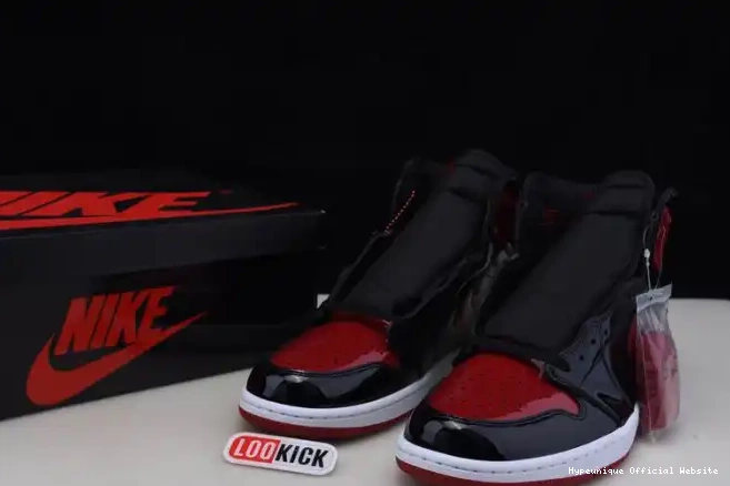 Rep HYPE OG High Jordan 1 Bred 555088-063 Patent Air 0220