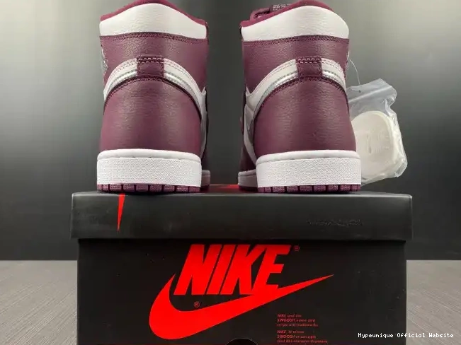 Best reps HYPE Air OG Jordan 1 555088-611 High Bordeaux 0216