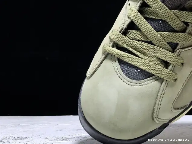 Best reps HYPE 6 Olive Air Jordan Medium Travis CN1084-200 Scott x 0222