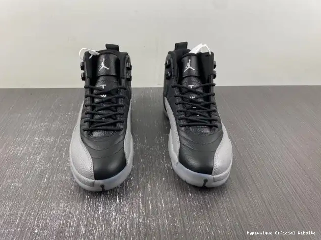 1:1 HYPE Black CT8013-019 Jordan 12 Wolf Grey Air 0210