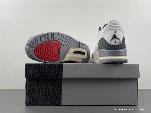 Best reps HYPE Air Grey Cement Jordan 3 CT8532-106 0213