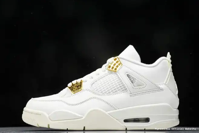 Cheap reps HYPE AQ9129-170 Jordan Metallic Retro 4 Gold 0218