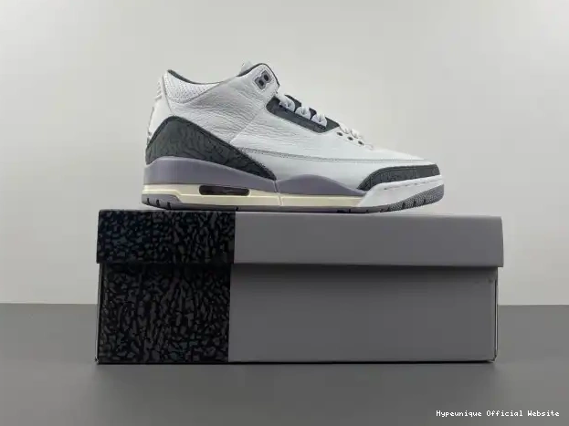 Best reps HYPE Air Grey Cement Jordan 3 CT8532-106 0213