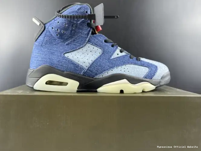 1:1 HYPE Denim Washed Jordan CT5350-401 Air 6 0222