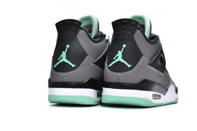 Cheap reps HYPE Retro Air Glow Jordan 4 Green 308497-033 0210