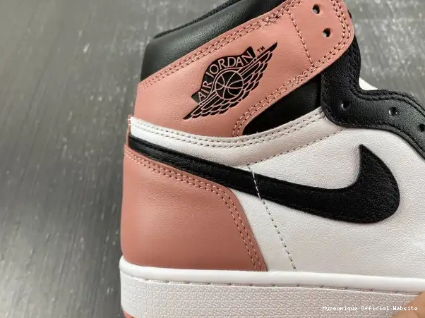 1:1 HYPE 861428-101 Jordan Retro 1 Pink High Air Rust Og Nrg 0217