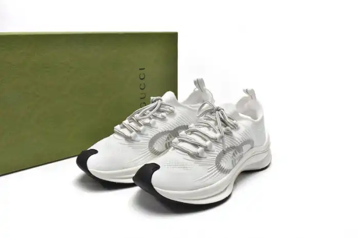 Best reps HYPE Gucc Run Sneakers White 0202