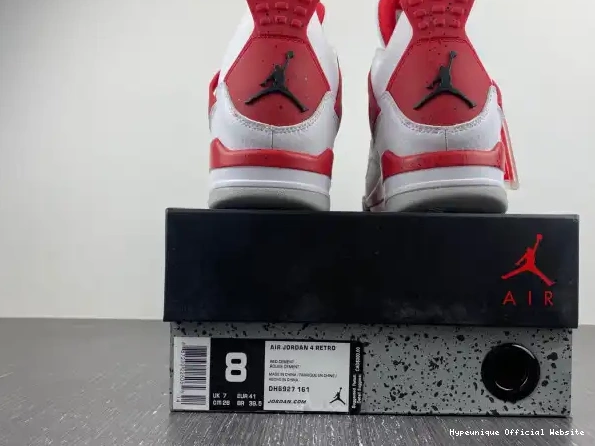 1:1 HYPE Red Jordan DH6927-161 Cement 4 Air 0210