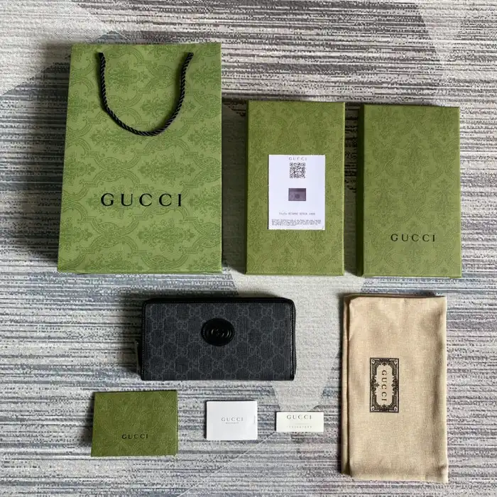 1:1 HYPE GUCC WALLET 19*10.5*2 cm 0206