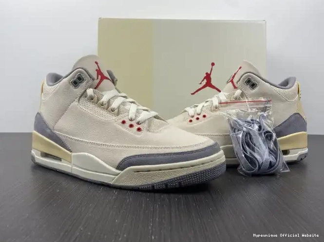 Replica HYPE Retro Jordan DH7139-100 3 Muslin Air 0223