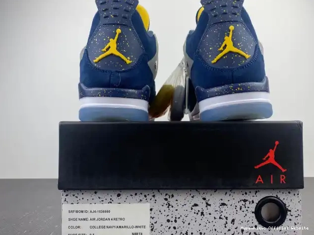 Rep HYPE Jordan Air 4 (PE) Retro Michigan AJ4-1036660 0210