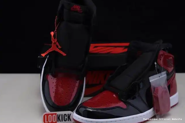 Rep HYPE OG High Jordan 1 Bred 555088-063 Patent Air 0220