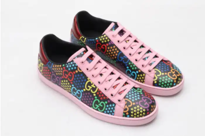 Reps HYPE GUCC ACE EMBROIDERED LOW-TOP SNEAKER 610085 H2020 1115 0205