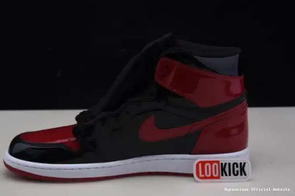 Rep HYPE OG High Jordan 1 Bred 555088-063 Patent Air 0220