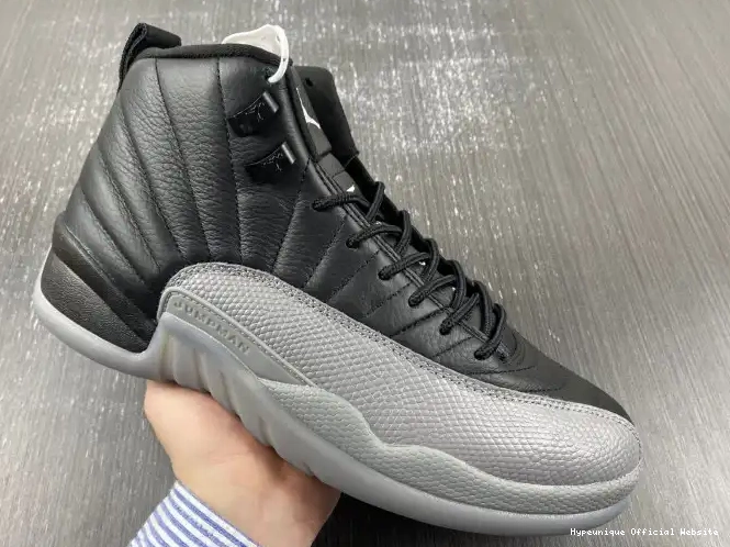 1:1 HYPE Black CT8013-019 Jordan 12 Wolf Grey Air 0210