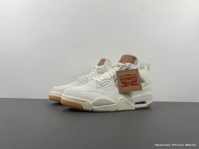 Best reps HYPE 'White' x AO2571-100 Air Levi's 4 Jordan 0214