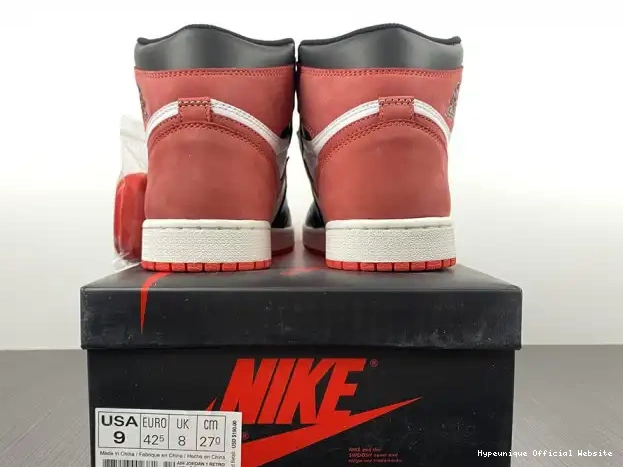 1:1 HYPE Retro 'Track Air High Red' 555088-112 1 OG Jordan 0222