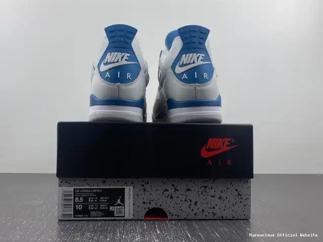 Best reps HYPE Jordan Military Air Blue 4 FV5029-141 0214