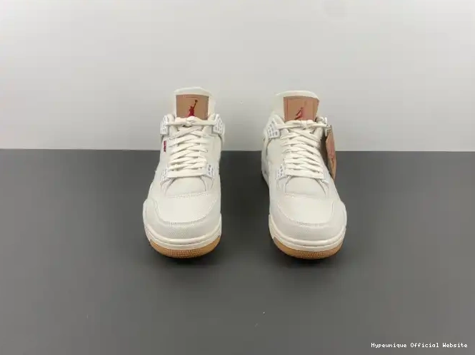 Best reps HYPE 'White' x AO2571-100 Air Levi's 4 Jordan 0214