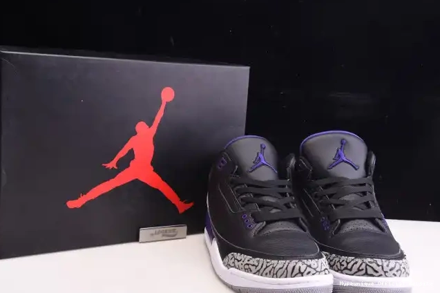 Rep HYPE Retro Purple Jordan Black Court Air CT8532-050 3 0211