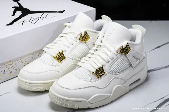 Best reps HYPE AQ9129-170 Jordan 4 Gold Metallic Retro 0212