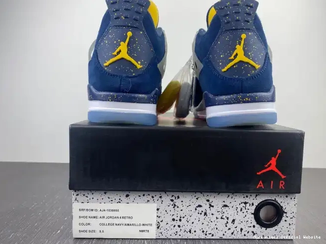 Rep HYPE Jordan Air 4 (PE) Retro Michigan AJ4-1036660 0210