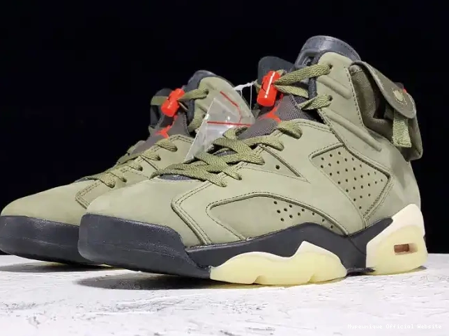 Reps HYPE 6 Air Olive Jordan x Medium Travis CN1084-200 Scott 0221