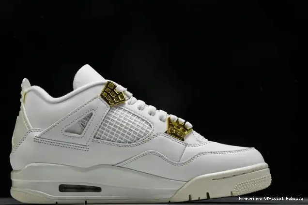 Cheap reps HYPE AQ9129-170 Jordan Metallic Retro 4 Gold 0218