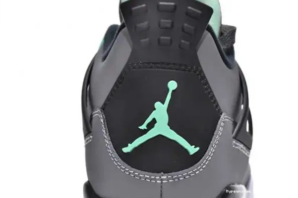 Cheap reps HYPE Retro Air Glow Jordan 4 Green 308497-033 0210