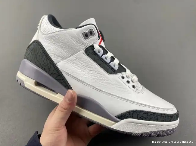 Best reps HYPE Air Grey Cement Jordan 3 CT8532-106 0213