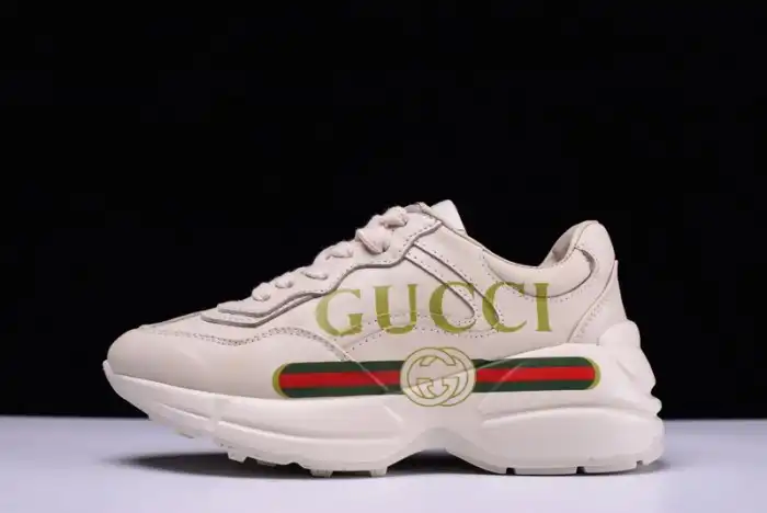 Best reps HYPE GUCC LOGO RHYTON VINTAGE TRAINER SNEAKER 500877 DRW00 9522 0205