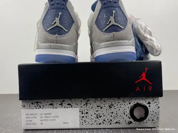 Reps HYPE AJ4-1043505 Georgetown Retro 4 Jordan (PE) 0215