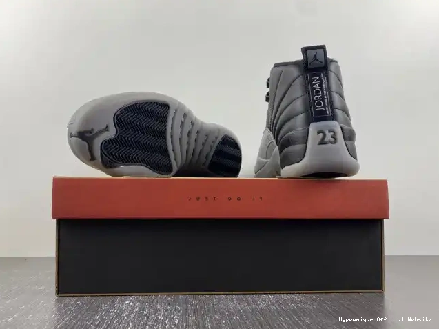 1:1 HYPE Black CT8013-019 Jordan 12 Wolf Grey Air 0210