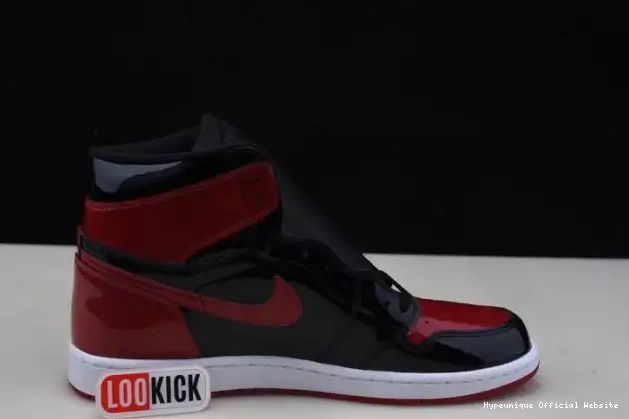 Rep HYPE OG High Jordan 1 Bred 555088-063 Patent Air 0220