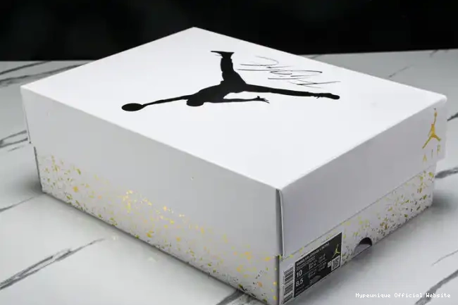 1:1 HYPE Retro 4 Jordan Gold AQ9129-170 Metallic 0223