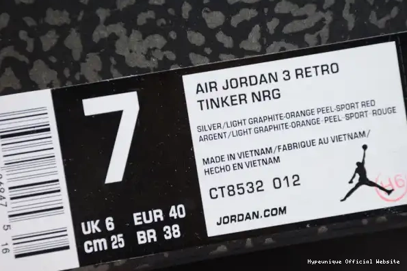 Best reps HYPE Air CT8532-012 Jordan Cool Retro 3 Grey (2021) 0221