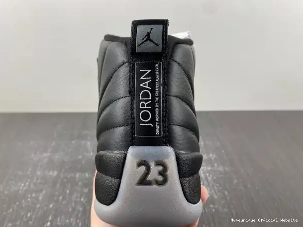 1:1 HYPE Black CT8013-019 Jordan 12 Wolf Grey Air 0210