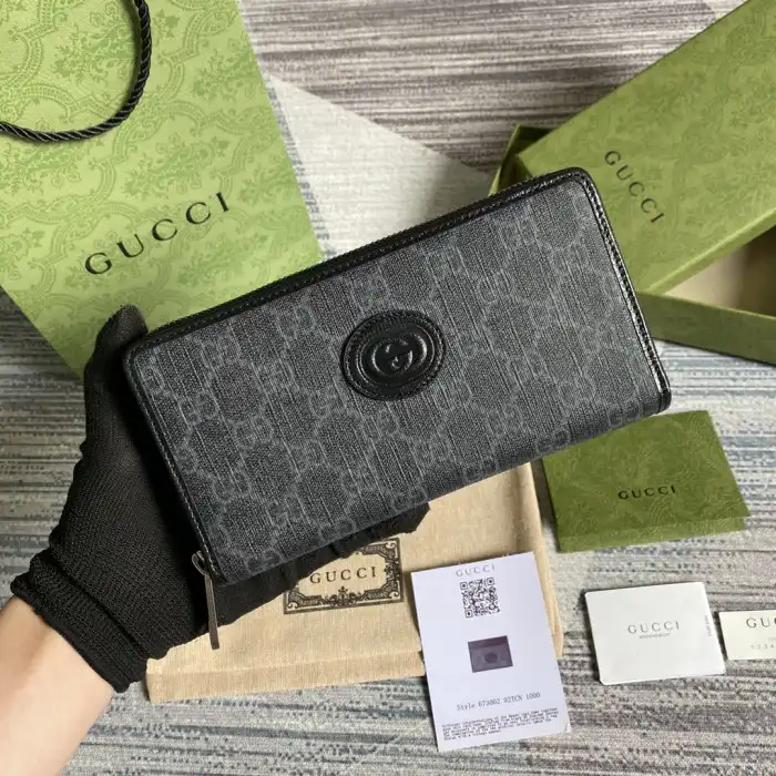 1:1 HYPE GUCC WALLET 19*10.5*2 cm 0206