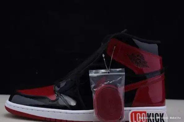 Rep HYPE OG High Jordan 1 Bred 555088-063 Patent Air 0220