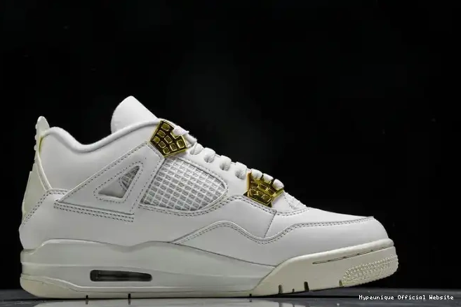 Best reps HYPE AQ9129-170 Jordan 4 Gold Metallic Retro 0212